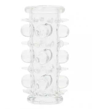 Насадка силиконовая с пупырышками и открытой головкой