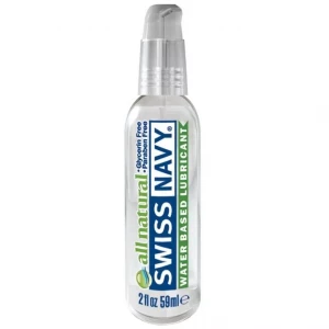 Гипоаллергенный лубрикант Swiss Navy All Natural Water Base Lubricant - 59 мл.