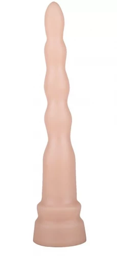 Анальная елочка телесного цвета - 20 см.