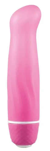 Розовый вибратор Smile Mini Trick G - 12,5 см.