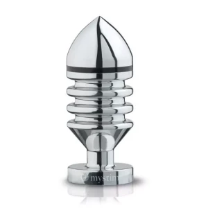 Металлическая анальная пробка Hector Helix Buttplug S - 10 см.
