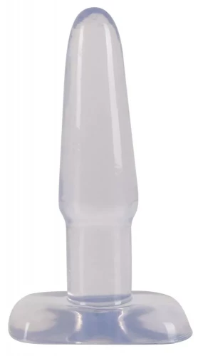 Прозрачная анальная втулка Crystal Clear Medium - 14,5 см.