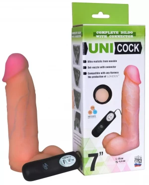 Фаллическая насадка Харнесс UNICOCK 7