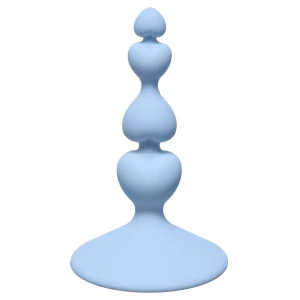 Голубая анальная пробка Sweetheart Plug Blue - 10 см.