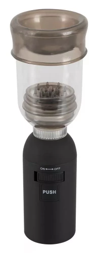 Мини-помпа с эффектом посасывания и вибрацией Automatic Glans Trainer