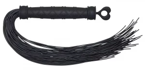 Силиконовая многохвостая плетка Peitsche Silikon - 50 см.