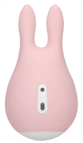 Розовый клиторальный стимулятор Sugar Bunny - 9,5 см.