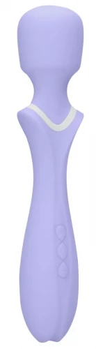 Фиолетовый вибромассажер-жезл Jiggle