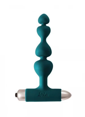 Зеленая анальная вибропробка-елочка Edition Excellence - 15 см.