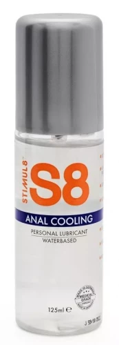 Анальный лубрикант на водной основе с охлаждающим эффектом S8 Anal Cooling - 125 мл.