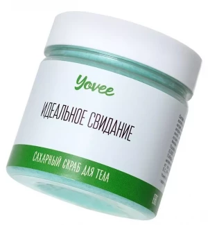 Скраб для тела «Освежающий» с ароматом зелёного чая и мяты - 200 гр.