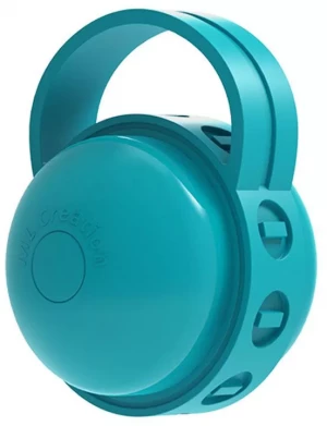 Бирюзовый клиторальный стимулятор Cute Bullet