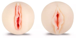 Двусторонний мастурбатор телесного цвета