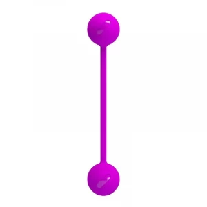 Лиловые вагинальные шарики KEGEL BALL III