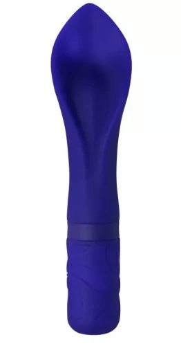 Синий мини-вибратор Mamasita’s Fantastic Shield - 15,2 см.