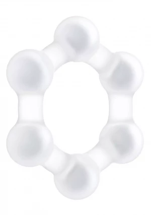 Прозрачное эрекционное кольцо No.82 Weighted Cock Ring