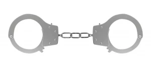 Металлические наручники для любовных игр