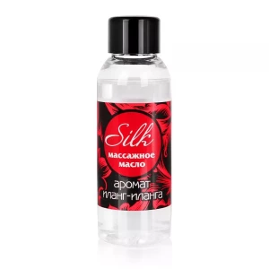 Массажное масло Silk с ароматом иланг-иланга - 50 мл.