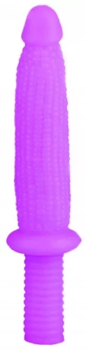 Лиловый анальный реалистичный стимулятор 