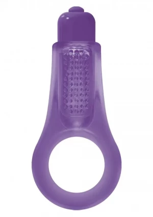 Фиолетовое эрекционное кольцо Firefly Couples Ring