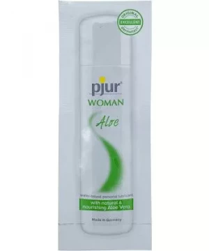 Лубрикант на водной основе pjur WOMAN Aloe - 2 мл.