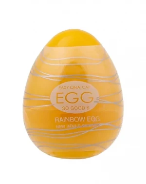 Мастурбатор-яйцо OYO Rainbow Yellow