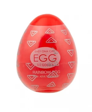 Мастурбатор-яйцо OYO Rainbow Red