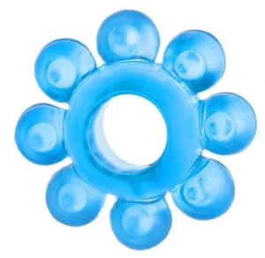 Голубая гелевая насадка-цветок