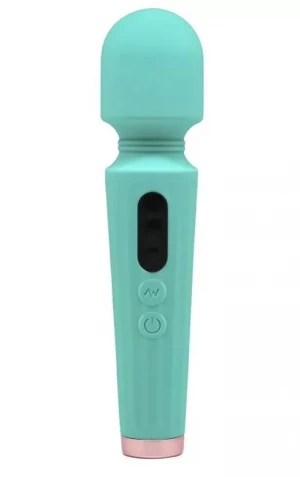 Мятный мини-вибратор Mr. Goodwin - 16 см.