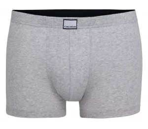 Серые меланжевые трусы-боксеры