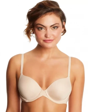 Бюстгальтер с формованными чашечками на тонком поролоне