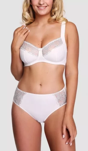 Бескаркасный бюстгальтер с мягкими чашками с боковым подкроем