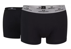 Набор из 2 трусов-боксеров черного цвета