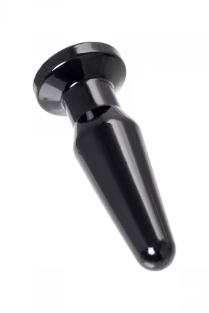 Черная анальная втулка Gemini  - 12,3 см.