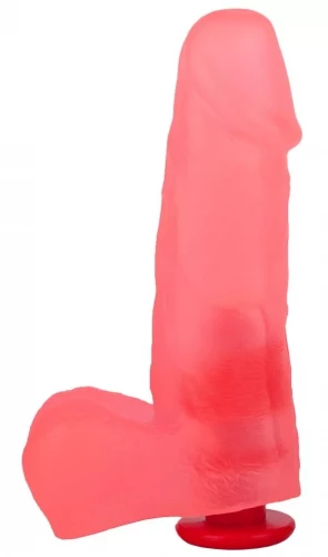 Гелевый фаллос-насадка для трусиков Harness - 16 см.