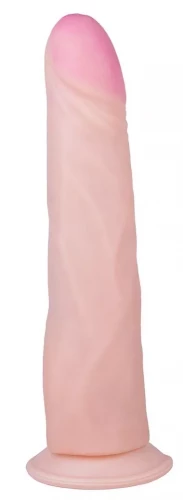 Фаллоимитатор-реалистик на подошве-присоске - 21,5 см.